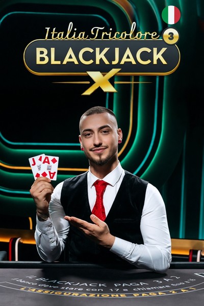 Stolní hra Blackjack Italia Tricolore 3 v Betwest Casino