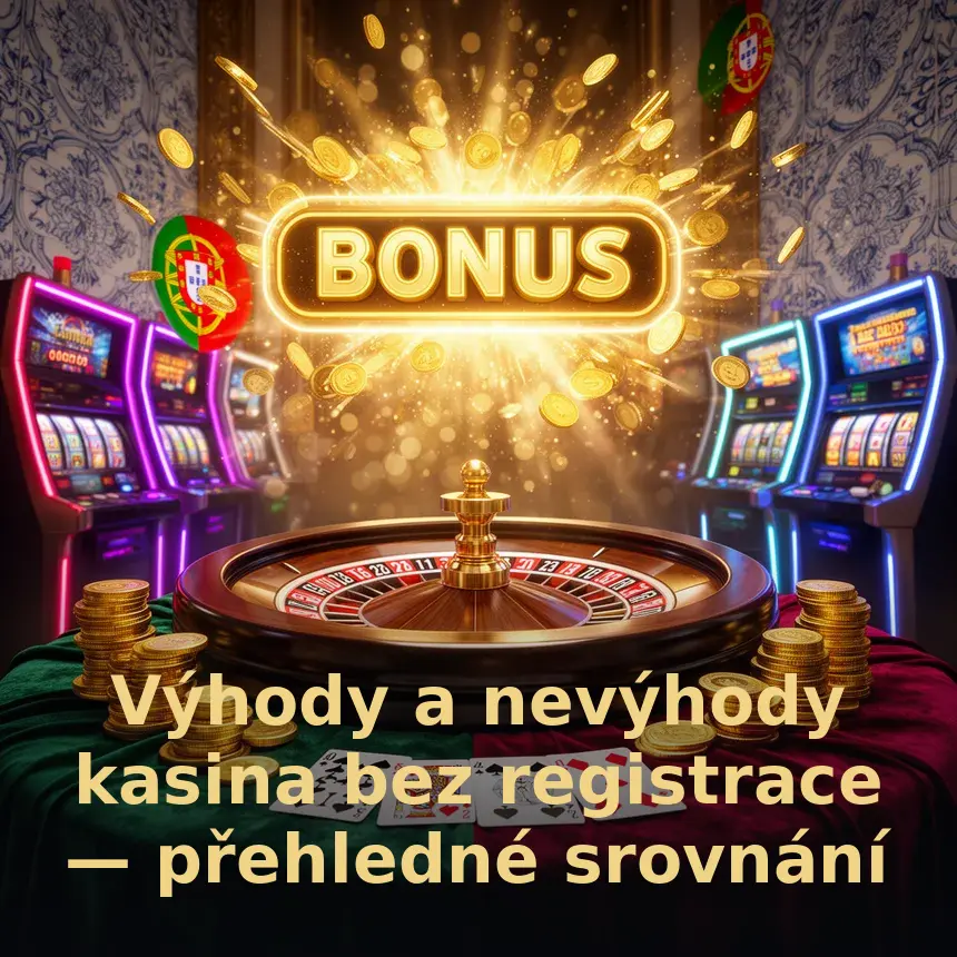 Výhody a nevýhody kasina bez registrace — přehledné srovnání
